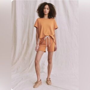 THE GREAT NWT The Sweat Short | California Poppy| Sz 2 | Medium